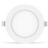Aigostar Faretto Led slim da incasso 6W Rotondo Cornice bianca Apertura 100 gradi Bianco freddo 6500K Aigostar