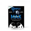 Comply TrueGrip MAX | Almohadillas de espuma viscoelástica premium de repuesto para APPLE AirPods Pro (3 generación) | Tecnología SmartSkin™ | Excelente aislamiento acústico | Blanco, talla S, 3 pares