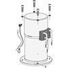 Quick Motore di ricambio per Eliche Quick 1300W 12V BTQ 110+T