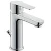 Duravit A.1 - Rubinetto per lavabo, misura M (altezza beccuccio 109 mm), rubinetto bagno con tiranti, rubinetto per lavandino, cromato
