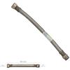 ORYX Tubo flessibile rinforzato in acciaio inox Thermos maschio 1/2 - femmina 1/2 lunghezza 300 mm