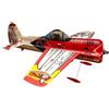 RC Factory Yak 55 Rosso - Aeromodello acrobatico indoor