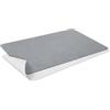 Relaxdays Tappetino da Bagno Relaxdays in diatomite, 50 x 70 cm, assorbe l'acqua, Asciugatura Rapida, Antiscivolo, Grigio