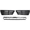 A ABSOPRO Griglia Paraurti Anteriore Inferiore Per Audi A4 B9 16-18 1 Set | OE: 8W0807681, Colore: Nero, Materiale: Plastica ABS, Foro Quadrato, Flusso Aria Migliore, Installazione Semplice