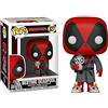 Funko POP! Marvel: Deadpool Playtime - Deadpool in Robe - Figura in Vinile da Collezione - Idea Regalo - Merchandising Ufficiale - Giocattoli per Bambini e Adulti - Movies Fans