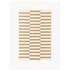 Westwing Collection Tappeto kilim a righe tessuto a mano Donna - Beige