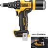 De Walt Strumento per rivetti senza spazzole 18V XR da 4,8 mm - 2 X 2AH Classe G