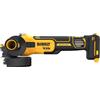 De Walt Smerigliatrice angolare 125mm Velocità variabile. Motore BRUSHLESS. Potenza max resa 1650W,3000-9000 giri/min.