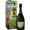 alprimopiano Champagne Brut Vintage 2015 Special Edition Tribute to Jean-Michel Basquiat â€" Colour Green - Dom PÃ©rignon (cofanetto)