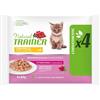 AGRI90 S.R.L. TRAINER NATURAL GATTO KITTEN YOUNG GRAVY (IN SALSA) POLLO 4x85GR (bustina) MULTIPACK