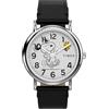 Timex x Peanuts Orologio da donna Weekender in Bloom 31 mm - Cinturino rosa quadrante bianco cassa argentata, Rosa