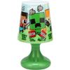 Paladone, Lampada da tavolo di Minecraft con cambiamento graduale dei colori, con licenza ufficiale, luce notturna a LED RGB per bambini e giocatori, prodotto cultura pop e gaming