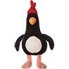 Aurora World - Aurora, 61514, Feathers McGraw, Wallace & Gromit, Peluche Eco-responsabile, Nero & Bianco, Black & White