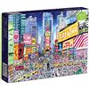 Galison Michael Storrings Times Square 1000 Piece Puzzle