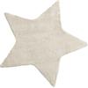 Baroni Home Tappeto a pelo lungo, Tappeto per bambini morbido, Tappeto Bambini Cameretta, Tappeto in Pelliccia Ecologica Morbido, Stella Natural, 90x90 cm
