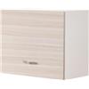 Shally Dogan Pensile da Cucina, Sopracappa, Armadio in Legno Armadietto Multiuso da Muro a Ribalta Spazioso, Dimensioni 60 x 32 x 49H cm (Olmo)