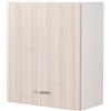 Shally Dogan Pensile da Cucina a Parete, Armadio Sospeso in Legno con Anta Singola 1 Ripiano e 2 Scomparti, Armadietto da Muro Spazioso e Resistente, Dimensioni 60 x 32 x 72H cm (Olmo)