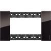 Bticino KA4804DG Living Now - Placca 4 Moduli, Notte, 147.5 x 86 x 20 mm