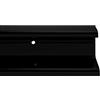 STORMGUARD 07SR1630914BL - Deflettore antipioggia a doppia pinna, colore: nero, 914 mm
