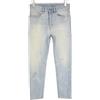 Diesel Jeans Diesel D-Eetar 081AK Da Uomo W28/L32 Blu Stretch Carota Distressed