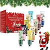 Rakiuty Set Creme Mani Natale,Crema Mani,Crema Mani Regalo Natale,Set Regalo Donna Idratante,10 Pezzi