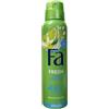 Fa Deodorante spray Caribbean Wave con il profumo esotico fresco del limone, protezione 48h, 6 x 150 ml