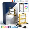 Tuya Proiettore LED RGBCCT a Doppia Testa 200W Smart WiFi e Bluetooth