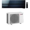Mitsubishi Climatizzatore Monosplit Kirigamine Style MSZ-LN 18000 btu MSZ-LN50VG2B Onyx Black Inverter R-32 Wi-Fi Classe A+++ ,