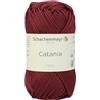 Schachenmayr 9801210-00425 Filati per Maglieria A Mano Catania, 50G Burgundrot
