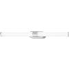 BRILONER Apparecchio LED a Specchio per Bagno, Lampada a Specchio per Bagno, Lampada a Parete, Apparecchio a Parete, Ip44, Colore Luce Bianca Neutra, 9W, Cromo Opaco, 60 cm