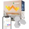 Nanoleaf Shapes Hexagon Expansion Pack, 3 Esagoni LED Aggiuntivi RGBW - Applique da Parete Interno Modulari, Luci Led 16M Colori WiFi, Funziona con Alexa, Sincronia Musica e Monitor, Deco e Gaming