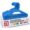Utopia Home Grucce in plastica senza fili per bambini, blu, 60 pezzi