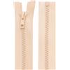 cyclingcolors 2x Cerniera Lampo n. 5 30 cm Chiusure Cursore Tirante Zip Poliestere Abbagliamento Arredamento Cucito Giacche, Beige Chiaro