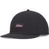 Titleist Santa Cruz Kick Back Cappello da Golf, Nero/Merlot, Regolabile