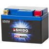 SHIDO LTX5L-BS LION -S- Batteria agli Ioni di Litio, 12V 20WH