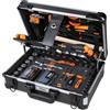 Beta BW 2054E-128 - Valigia in Plastica con Assortimento di 128 Utensili per Manutenzione Generale