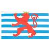 AZ FLAG Bandiera Lussemburgo Civile 90x60 cm Poliestere 100D 2 Occhielli | Uso interno ed esterno bandiera decorativa lussemburghese Luxembourg avec lion doppie cuciture e bordi rinforzati
