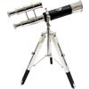 Nautical Replica Hub Vintage Doppio Barrel (Londra 1917) Telescopio Su Treppiede Stand Antico Home Decor Tavolo Top
