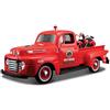 Maisto 1:24 Scala Harley Davidson 1936 EL Knucklehead + 1948 Ford F-1 Die-Cast Veicolo