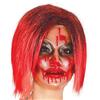 Fiestas Guirca Maschera insanguinata Donna in plastica Trasparente con Sangue