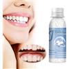 Rakiuty Kit Di Riempimento Temporaneo Dente, Dente Provvisorio, Kit Otturazione Denti, Denti Finti Modellabili Per il Fissaggio, Riempimento Del Dente Rotto Mancante, Scatto Istantaneo e Sorriso Sicuro,20ml