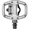 Funn Clast Pedali Automatici MTB, Singolo Lato, Compatibile SPD (Argento)