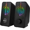 NGS GSX-150 Speaker Gaming RGB 2.0 12W USB/Jack 3,5mm
