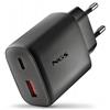 NGS ERA 45W BLACK Caricabatterie da Parete 45W USB/USB-C