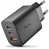 NGS Era 65W Caricabatterie da Parete 65W 2*USB-C/USB