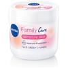 NIVEA Almond, Family Care Sensitive Moisturising Cream, crema per il corpo per pelli secche, idratante per pelli sensibili, con olio di mandorle naturale, adatta per tutta la famiglia, 450 ml