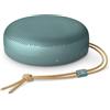 Bang & Olufsen Beosound A1 (3a generazione) - Altoparlante Bluetooth wireless compatto, impermeabile (IP67), certificato C2C, 24 ore di riproduzione, 3 microfoni per chiamate chiare-Eucalyptus Green