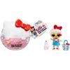 L.O.L SURPRISE L.o.l. surprise! loves hello kitty and friends - 1 bambola singola assortita con 7 sorprese, 8 bambole lol in edizione limitata da collezionare
