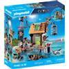 Playmobil pirates 71792 approdo dei pirati - 4+ anni