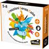 HEADU Creazioni senza colla. scopri e trasforma la carta! handmade creations. 4-8 anni